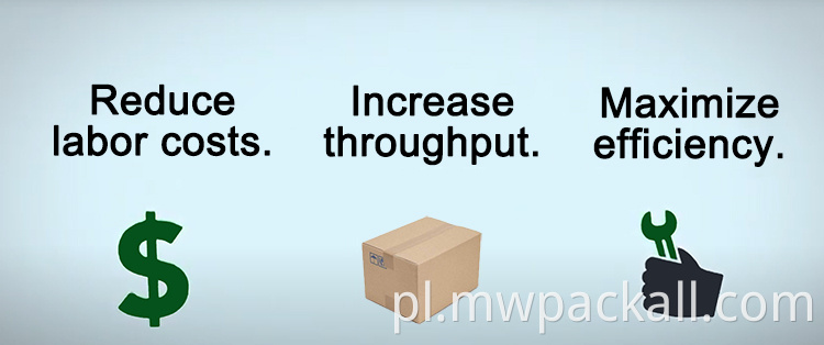 Owijarka paletowa w pełni automatyczna maszyna do pakowania w kartony do pakowania w folię termokurczliwą